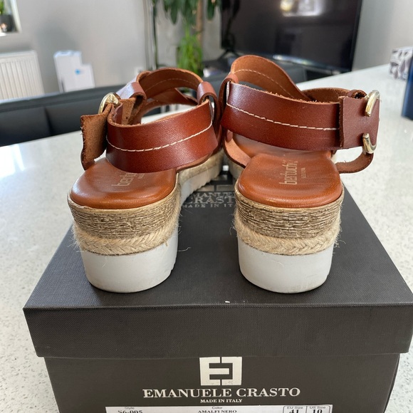 Leather wedges - Picture 3 of 12